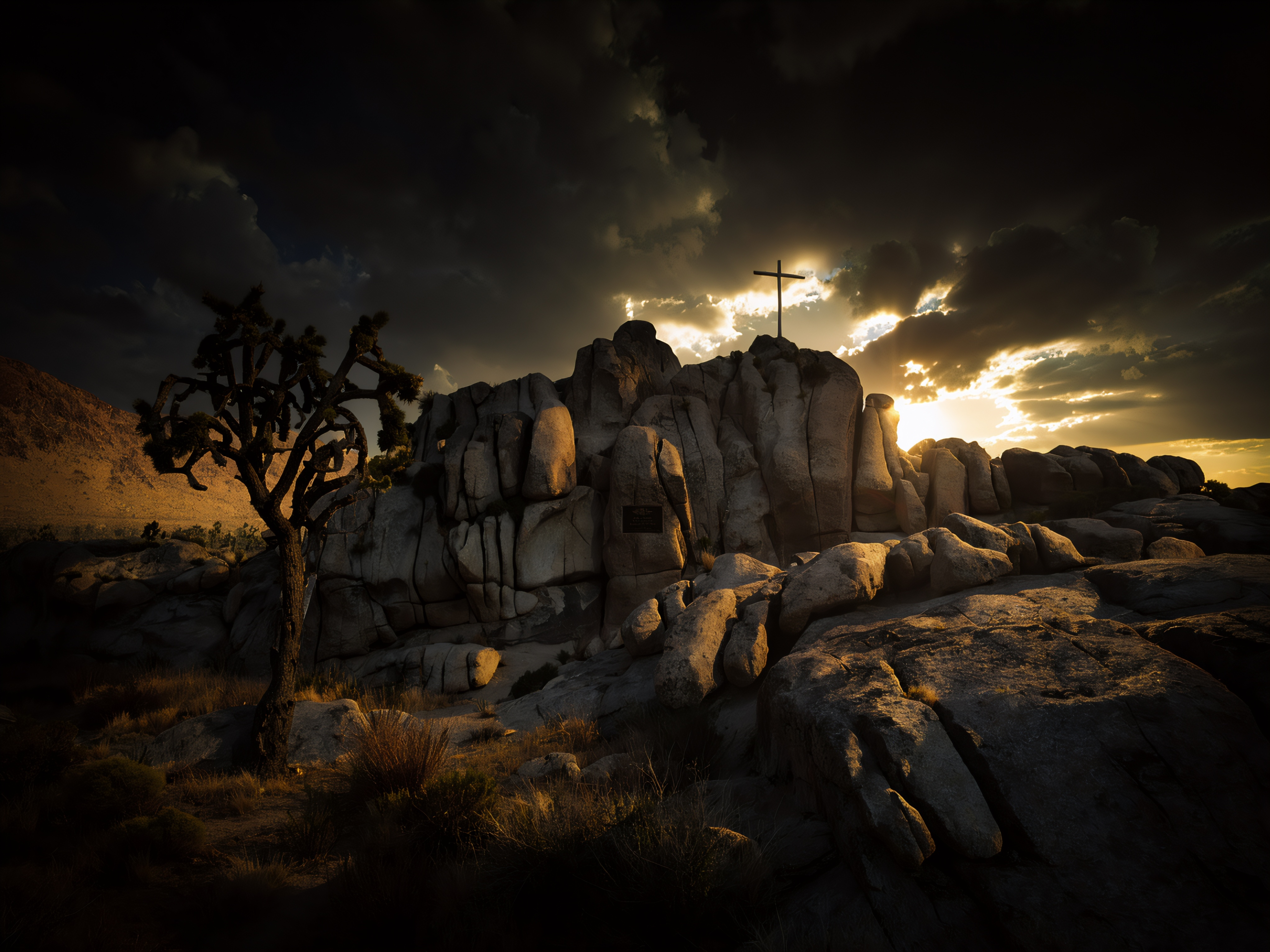 The White Cross: A World War I Memorial in the Mojave