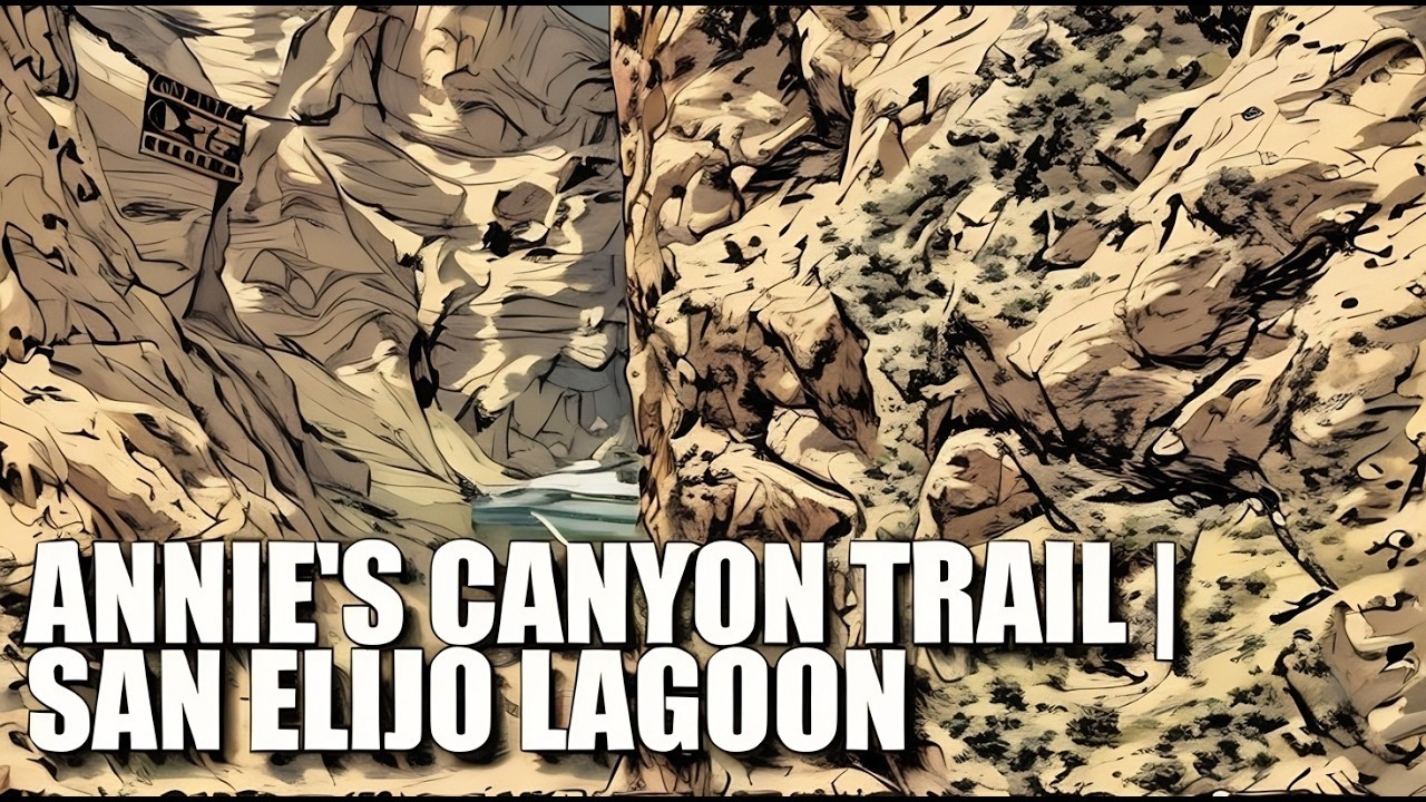 Rare coastal sandstone slot canyon | Annie’s Canyon Trail | San Elijo Lagoon | San Diego