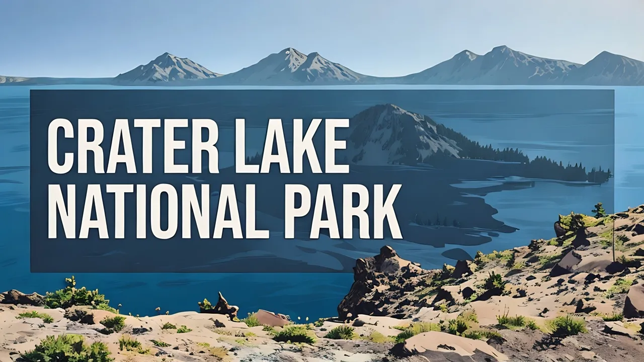 The deepest lake in the United States and one of the clearest in the world | Crater Lake
