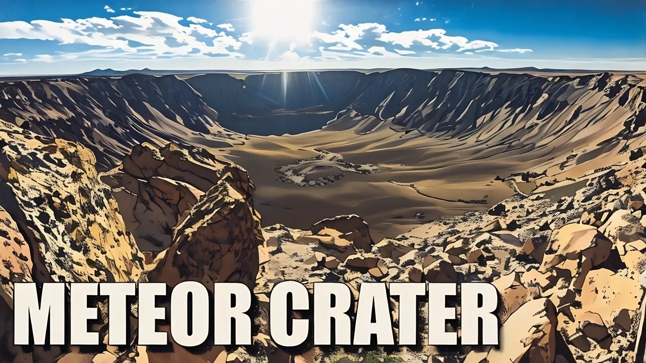 An iron-nickel asteroid smashed into Earth 50,000 years ago | Meteor Crater