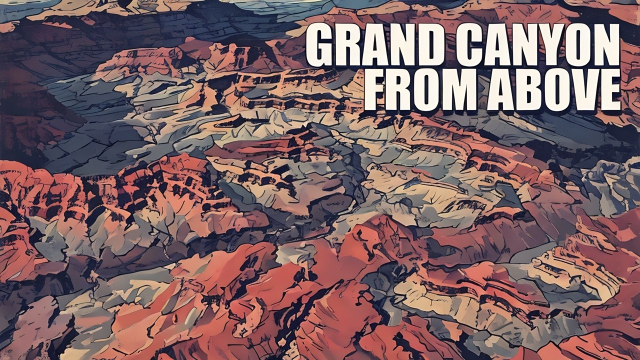 Grand Canyon from above | Mangum Fire