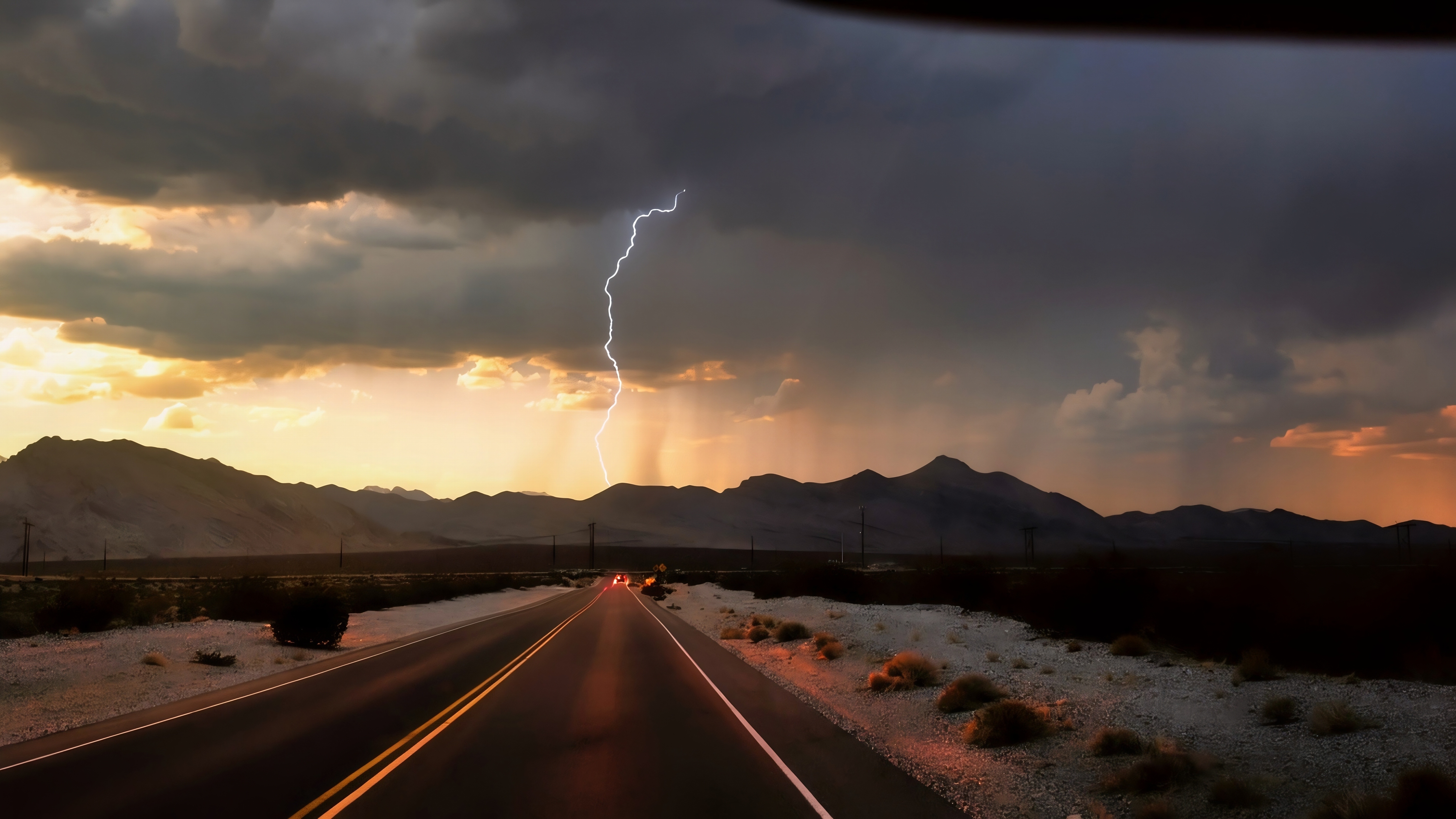 Electric Storms over Nevada’s Arid Landscape