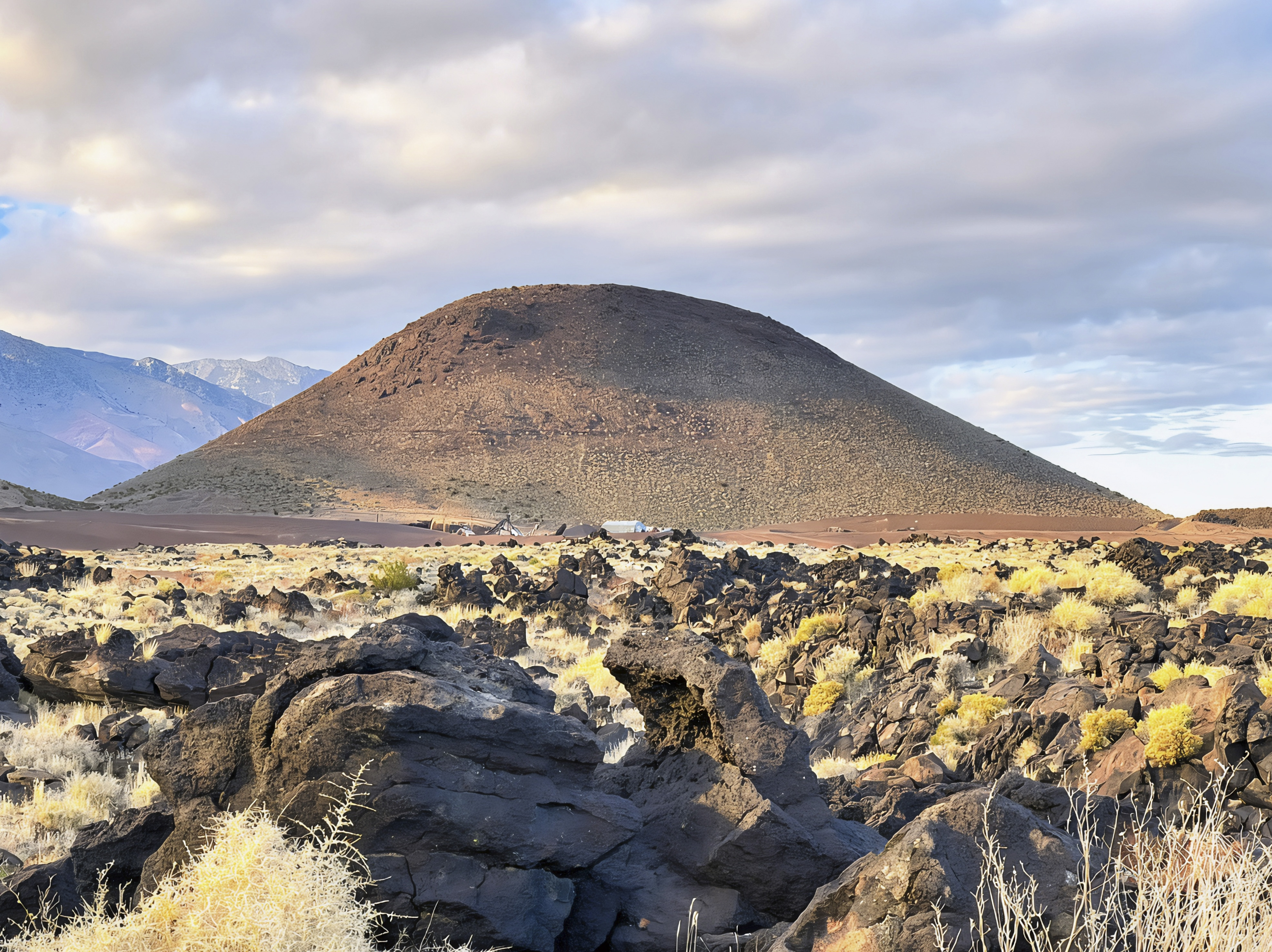 Salt Lake Cinder Cone: An Ancient Volcano Along Highway 395