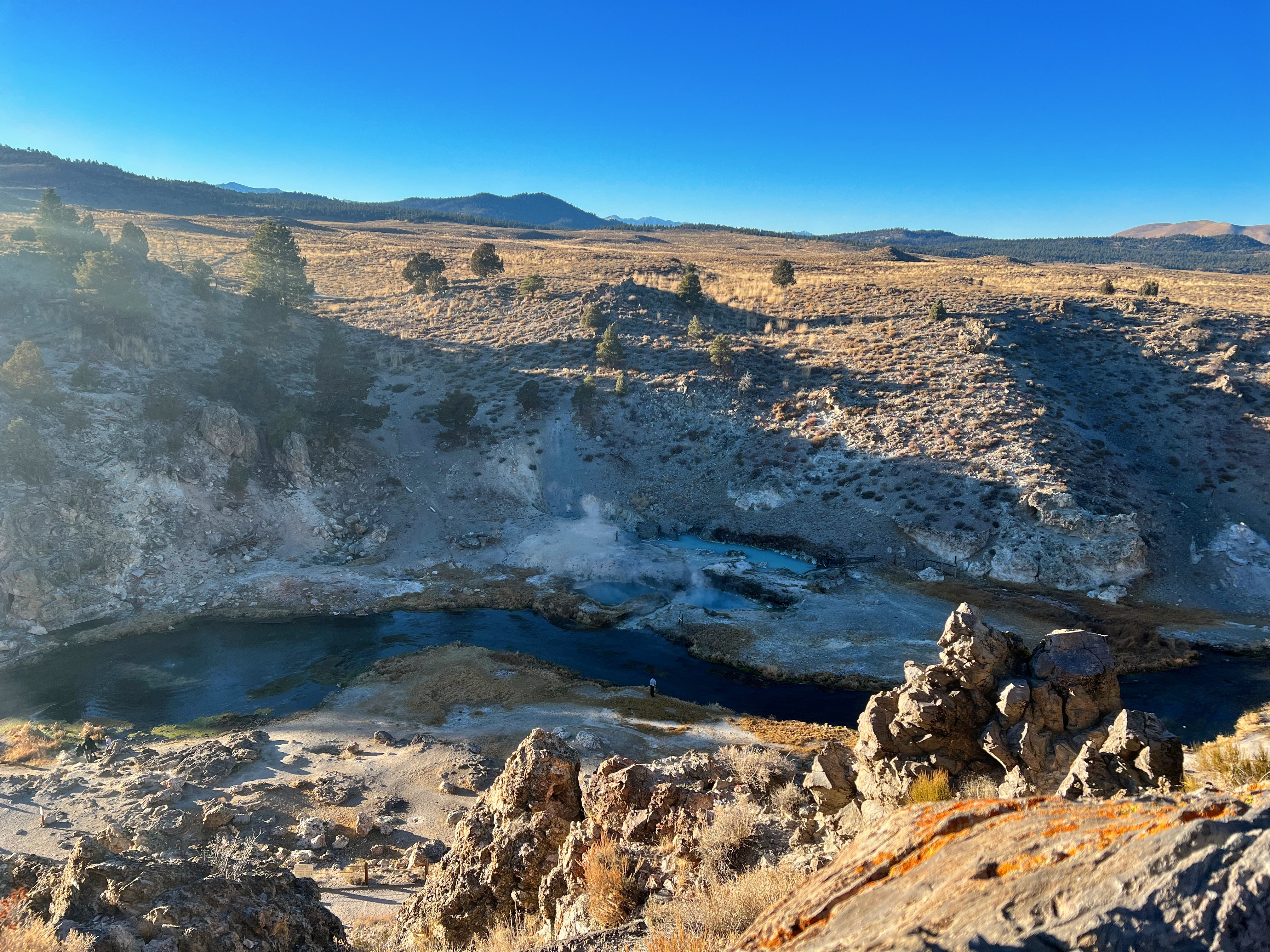 Exploring Hot Creek Geological Site | Eastern California